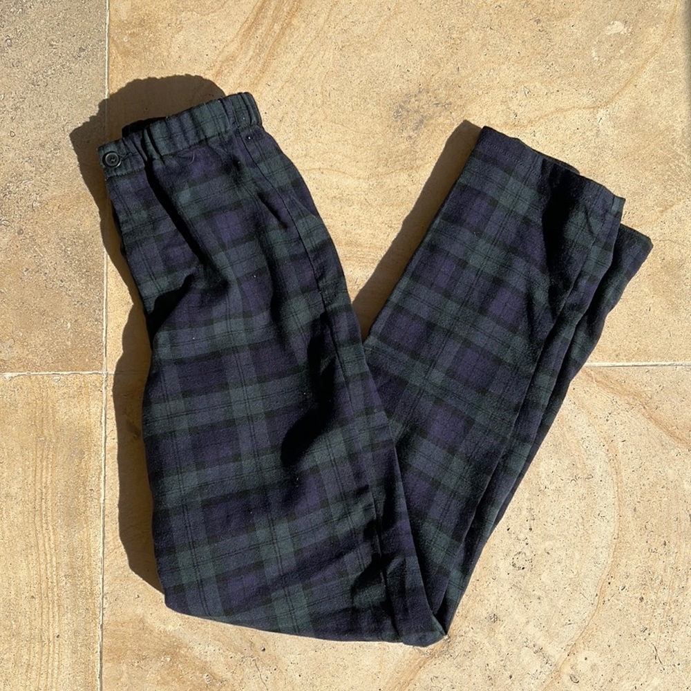 Brandy Melville plaid stretchy pants